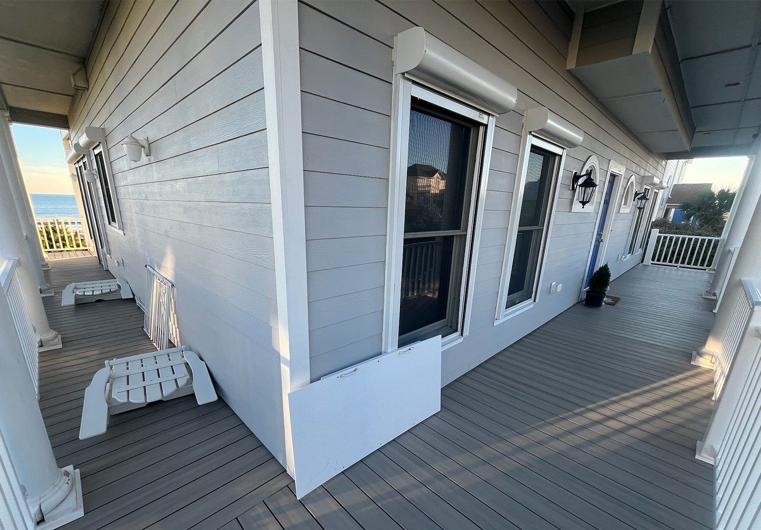 wrap around custom built porch